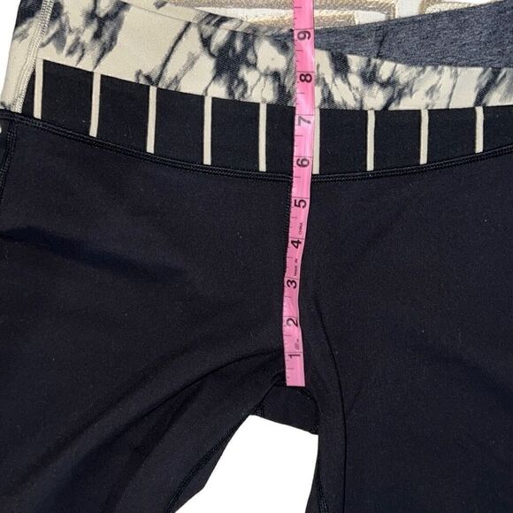 Lululemon Astro Pant Black Heathered Black Great Granite Black Mojave Tan Sz 6 - Picture 4 of 6